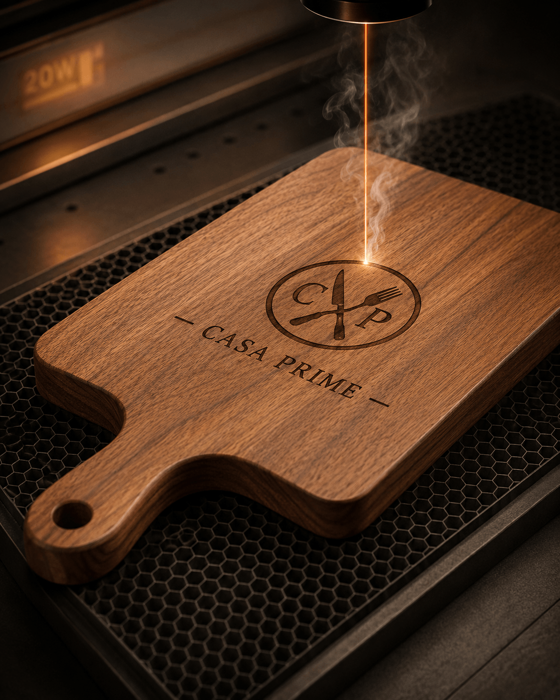 Tábua de Corte Gravada a Laser